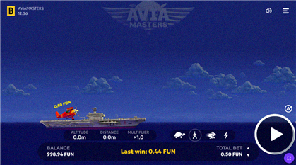 Schermata principale Aviamasters